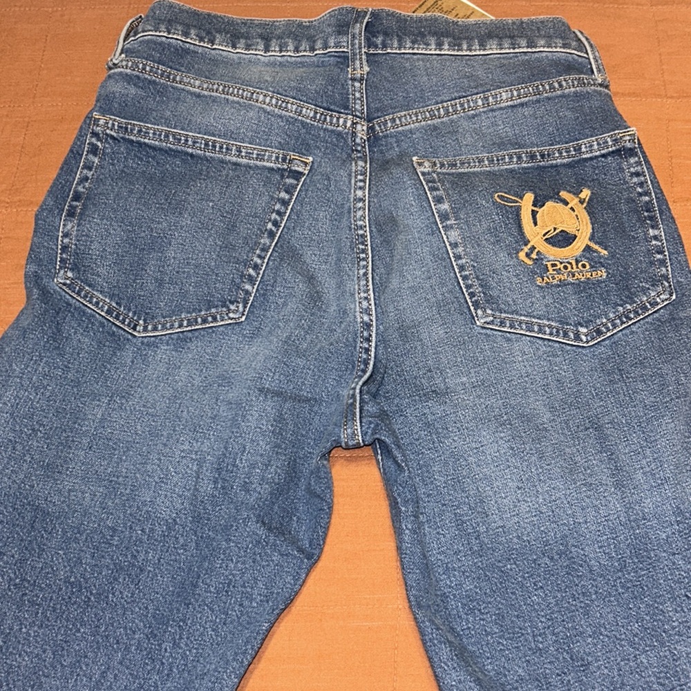 Ralph Lauren Sport Women Equestrian Riding Patch Jeans - Picture 9 of 12